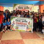 do divasiya jila stariya sab junior evam junior athletics pratiyogita ka bhavya aagaaz, khiladiyon ne dikhaya shandar pradarshan