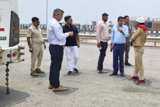 nh-20 par avaidh parking evam aniyamit vahan parichalan ke viruddh vishesh jaanch abhiyan