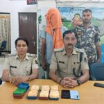 samastipur mein heroin ke saath vaishali ka taskar girftar, nagar thana police ki badi karvai