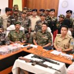 sarayakela-kharsavan police ko mili badi safalta, 3 hardcore naksali girftar, loote gaye hathiyar baramad