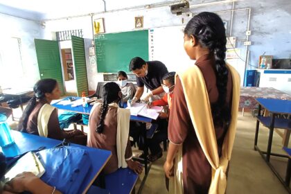 ss+2 high skul, chandil mein mukh swasthya janch, rashtriya tambaku niyantran evam rashtriya mansik swasthya karyakram ka aayojan