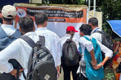 yuvaon ke bhavishya se khilvad nahin hoga bardaasht JPSC–JSSC mudde par abvp ka hastakshar abhiyan